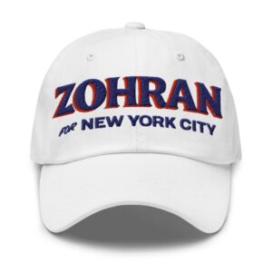 Zohran for New York City White Hat