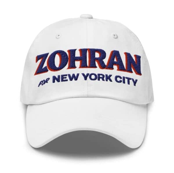 Zohran for New York City White Hat