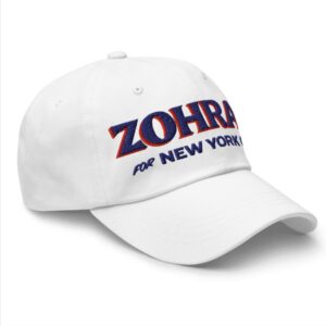 Zohran for New York City White Hat
