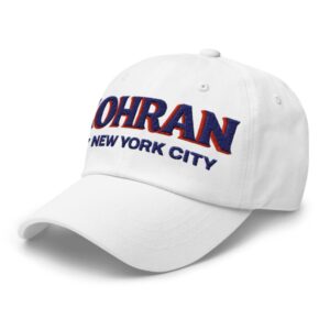 Zohran for New York City White Hat