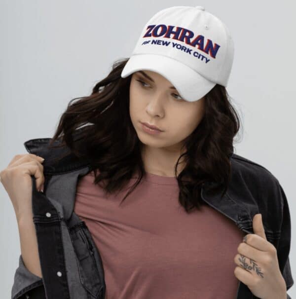 Zohran for New York City White Hat