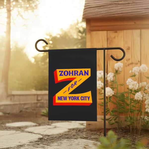Zohran for New York City “Z” Campaign Banner, Mayor Mamdani 2025 Flag