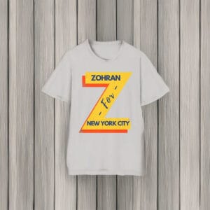 Zohran for New York City “Z” T-Shirt