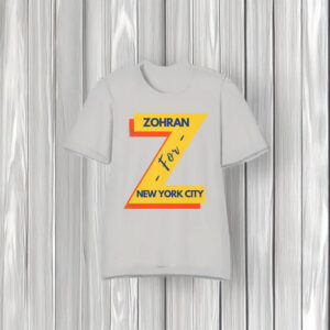Zohran for New York City “Z” T-Shirt