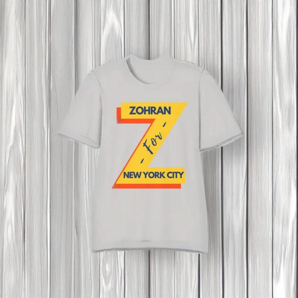 Zohran for New York City “Z” T-Shirt