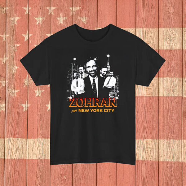 2025 Progressive Mayor Campaign Shirt, Zohran Mamdani for New York City T-Shirt