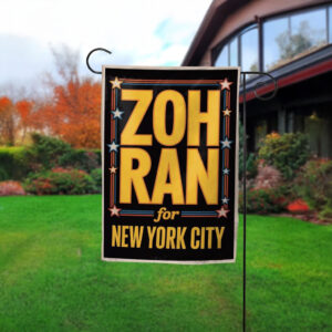 A City We Can Afford, Zohran for New York City Garden Flag – Mayor Mamdani 2025 Campaign Flag