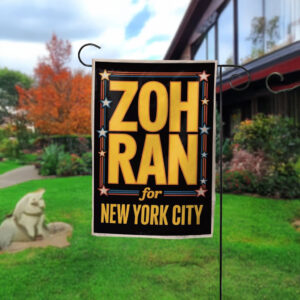 A City We Can Afford, Zohran for New York City Garden Flag – Mayor Mamdani 2025 Campaign Flag