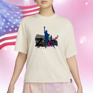 Bold NYC Map Graphic Tee – Represent New York City with Progressive Pride, Zohran for NYC T-Shirt