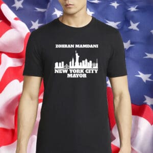 Bold NYC Skyline Campaign Tee, Zohran Mamdani New York City Mayor T-Shirt