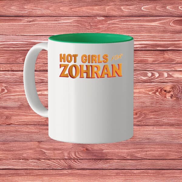 Feminist NYC Election Mug for Zohran Mamdani Supporters, Hot Girls For Zohran Mug