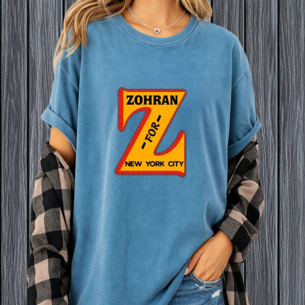 Mayor Mamdani 2025 Freeze Rent Tee-Zohran for New York City T-Shirt