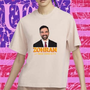 Mayor Mamdani 2025 Portrait Tee-Vote Zohran For New York City Shirt