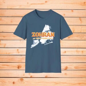 Mayor Mamdani 2025 Tee, Zohran for New York City Map Shirt