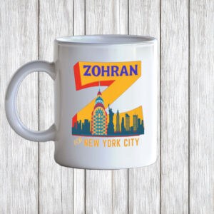 Mayor Mamdani 2025 – Vote Zohran, Rank Zohran, Zohran for New York City Skyline Mug