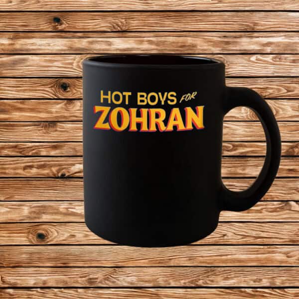 Mayor Mamdani 2025 – Zohran Mamdani NYC Campaign, Hot Boys for Zohran Mug