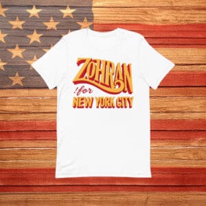 Muslim Mayor Freeze Rent Progressive Tee, Zohran for New York City Shirt