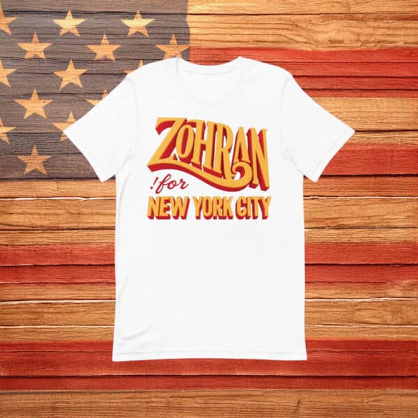 Muslim Mayor Freeze Rent Progressive Tee, Zohran for New York City Shirt