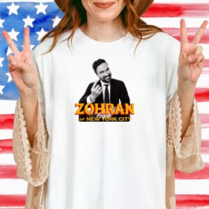 NYC Mayor 2025 Campaign Tee, Zohran Mamdani For New York City T-Shirt