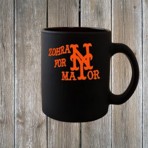 NYC Mets-Inspired Design – Zohran Mamdani 2025, Zohran for Mayor Mug