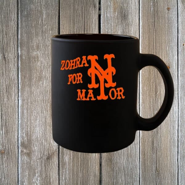 NYC Mets-Inspired Design – Zohran Mamdani 2025, Zohran for Mayor Mug