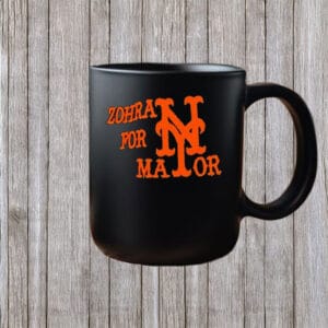 NYC Mets-Inspired Design – Zohran Mamdani 2025, Zohran for Mayor Mug