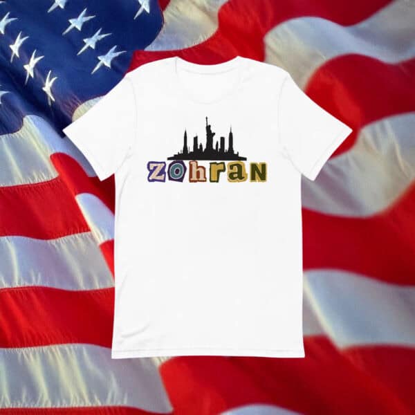 NYC Skyline Progressive Campaign Tee, Zohran Mamdani 2025 Shirt