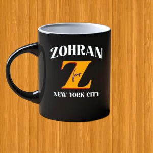 NYC’s First Muslim Mayor – Rank Zohran 2025, Zohran for New York City Mug