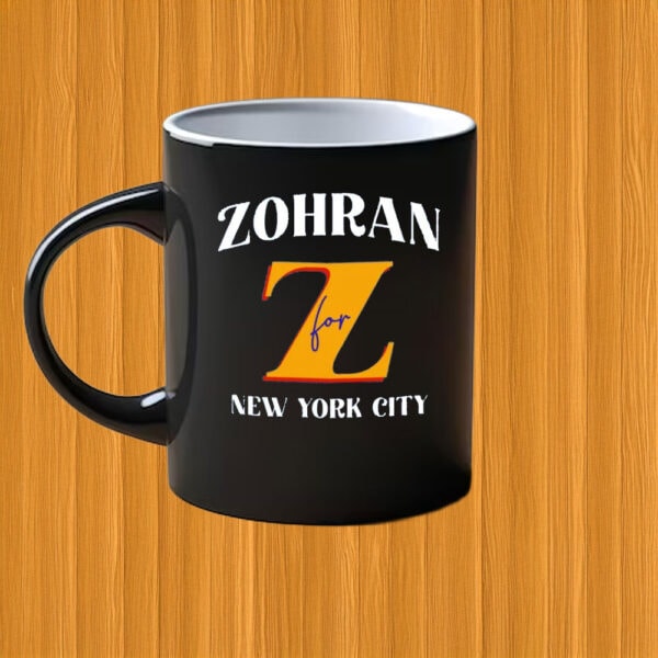 NYC’s First Muslim Mayor – Rank Zohran 2025, Zohran for New York City Mug