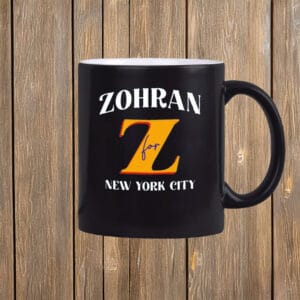 NYC’s First Muslim Mayor – Rank Zohran 2025, Zohran for New York City Mug
