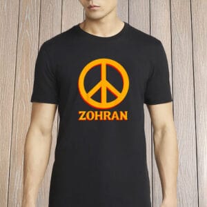 Peace Symbol New York City 2025 Campaign Tee, Zohran Mamdani NYC Mayor Shirt