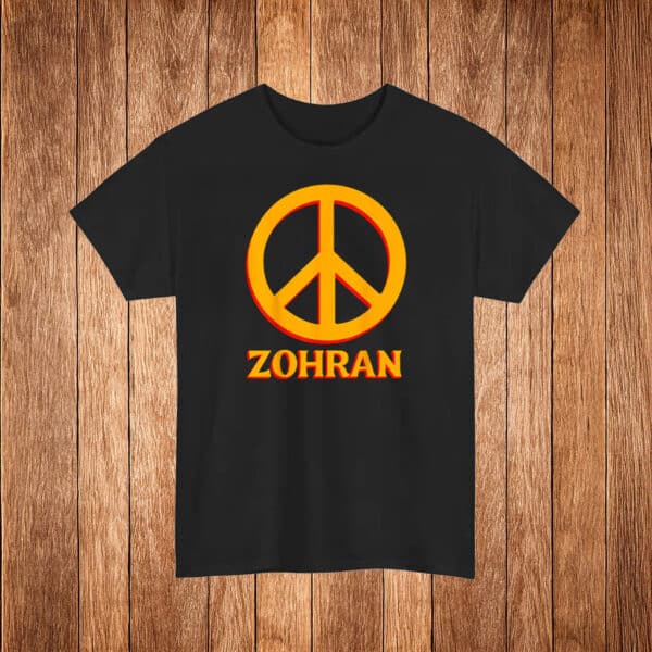 Peace Symbol New York City 2025 Campaign Tee, Zohran Mamdani NYC Mayor Shirt