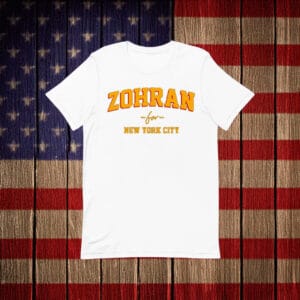 Progressive Freeze Rent 2025 Tee, Zohran for New York City Shirt