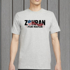 Progressive NYC Election Tee, Zohran For Mayor 2025 American Flag Shirt