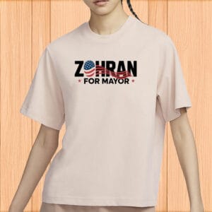 Progressive NYC Election Tee, Zohran For Mayor 2025 American Flag Shirt