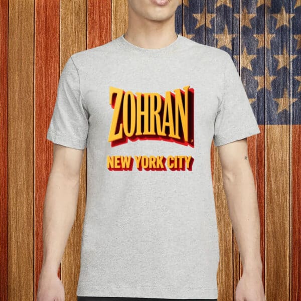 Rank Zohran Progressive Freeze Rent Tee, Zohran New York City Shirt