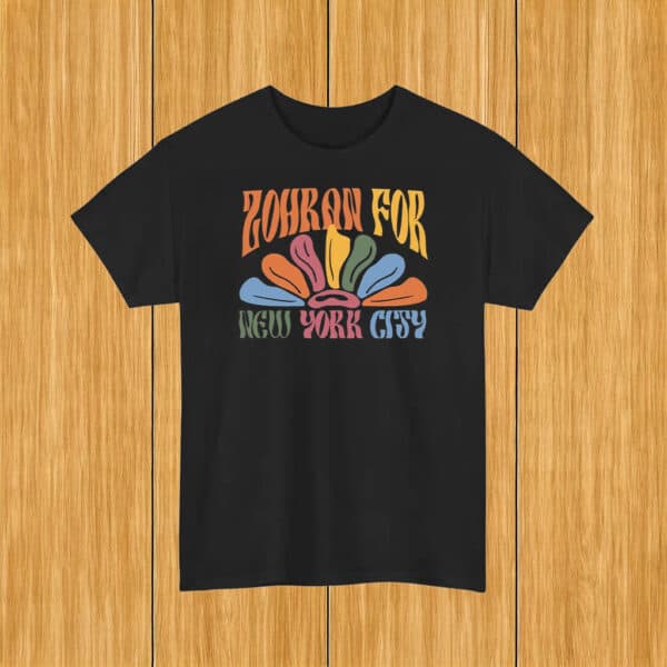 Retro NYC Campaign Tee, Mayor Mamdani 2025, Boho Zohran for New York City Shirt