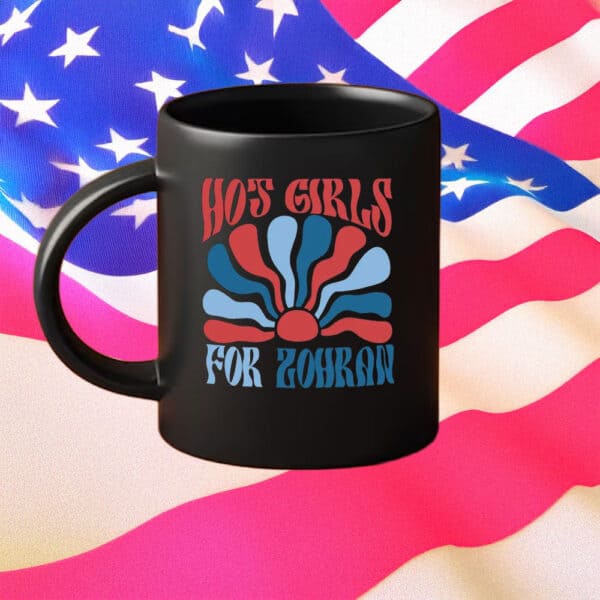 Retro Zohran For New York City 2025 Cup, Hot Girls For Zohran Boho Mug