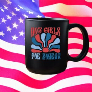 Retro Zohran For New York City 2025 Cup, Hot Girls For Zohran Boho Mug