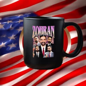 Vintage Style Political Collage – NYC Mayor 2025, Zohran for New York City Mug