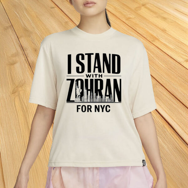 Vote Zohran 2025 Freeze Rent Tee-I Stand with Zohran Mamdani NYC Mayor Shirt