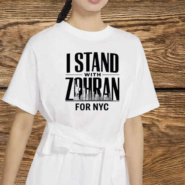 Vote Zohran 2025 Freeze Rent Tee-I Stand with Zohran Mamdani NYC Mayor Shirt