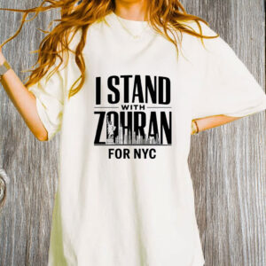 Vote Zohran 2025 Freeze Rent Tee-I Stand with Zohran Mamdani NYC Mayor Shirt