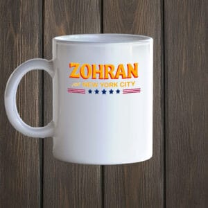 Vote Zohran Mamdani – Progressive Mayor 2025, Zohran for New York City Mug