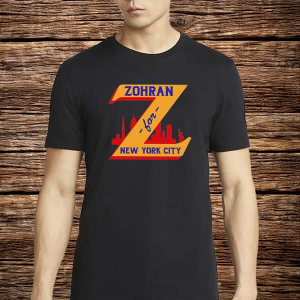 Vote Zohran, Rank Zohran, Zohran for New York City Z-Shirt