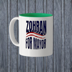 Vote Zohran, Say No to Cuomo – Progressive Democrats Protest Gift, Zohran for Mayor Mug