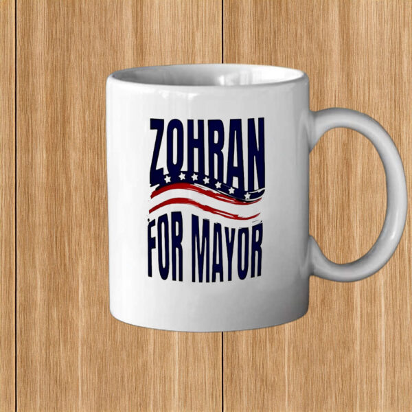 Vote Zohran, Say No to Cuomo – Progressive Democrats Protest Gift, Zohran for Mayor Mug