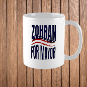 Vote Zohran, Say No to Cuomo – Progressive Democrats Protest Gift, Zohran for Mayor Mug
