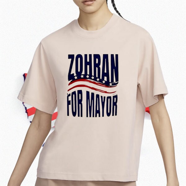 Vote Zohran, Say No to Cuomo – Progressive Protest Tee, Zohran for Mayor of New York T-Shirt