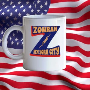 Z for NYC Mayor 2025 – Zohran Mamdani Campaign, Zohran for New York City Mug